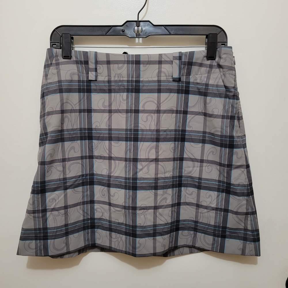 Nike Golf Dri-fit Women's Plaid Skirt - Lined - Size 6